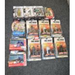 12 x assorted action figures,