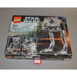 Lego Star Wars 10174 'Ultimate Collector's AT-ST', sealed in generally F/G box with undulation,