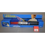 Kenner Star Wars Droids Lightsaber. VG in VG box.