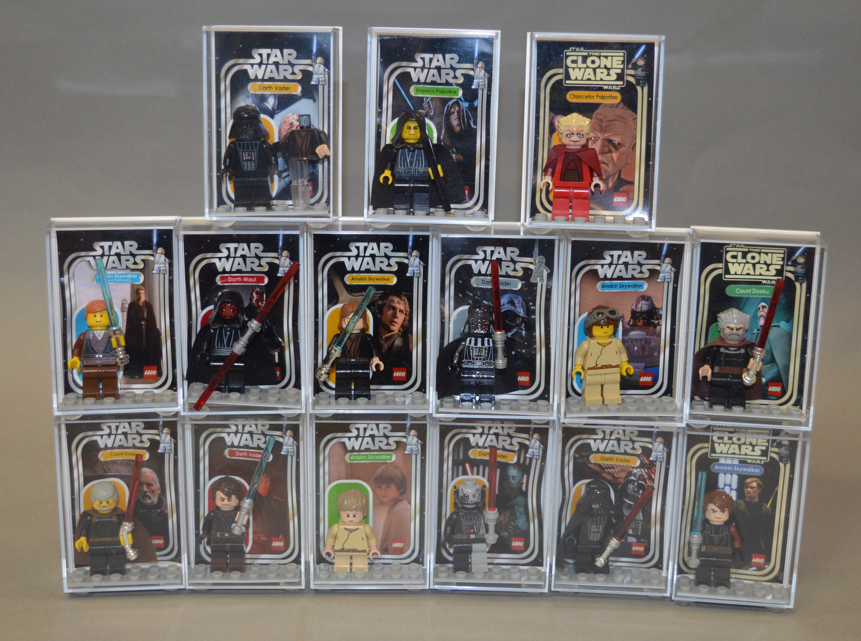 15 x Lego Star Wars minifigures,