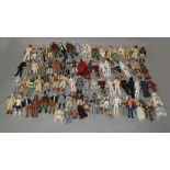 82 x Kenner Star Wars 3 3/4" action figures. Many are in VG condition, but mostly missing weapons.