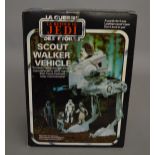 A boxed vintage Palitoy Star Wars 'Return of the Jedi' Scout Walker Vehicle,