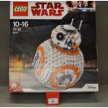 Lego Star Wars 75187 BB-8, sealed.