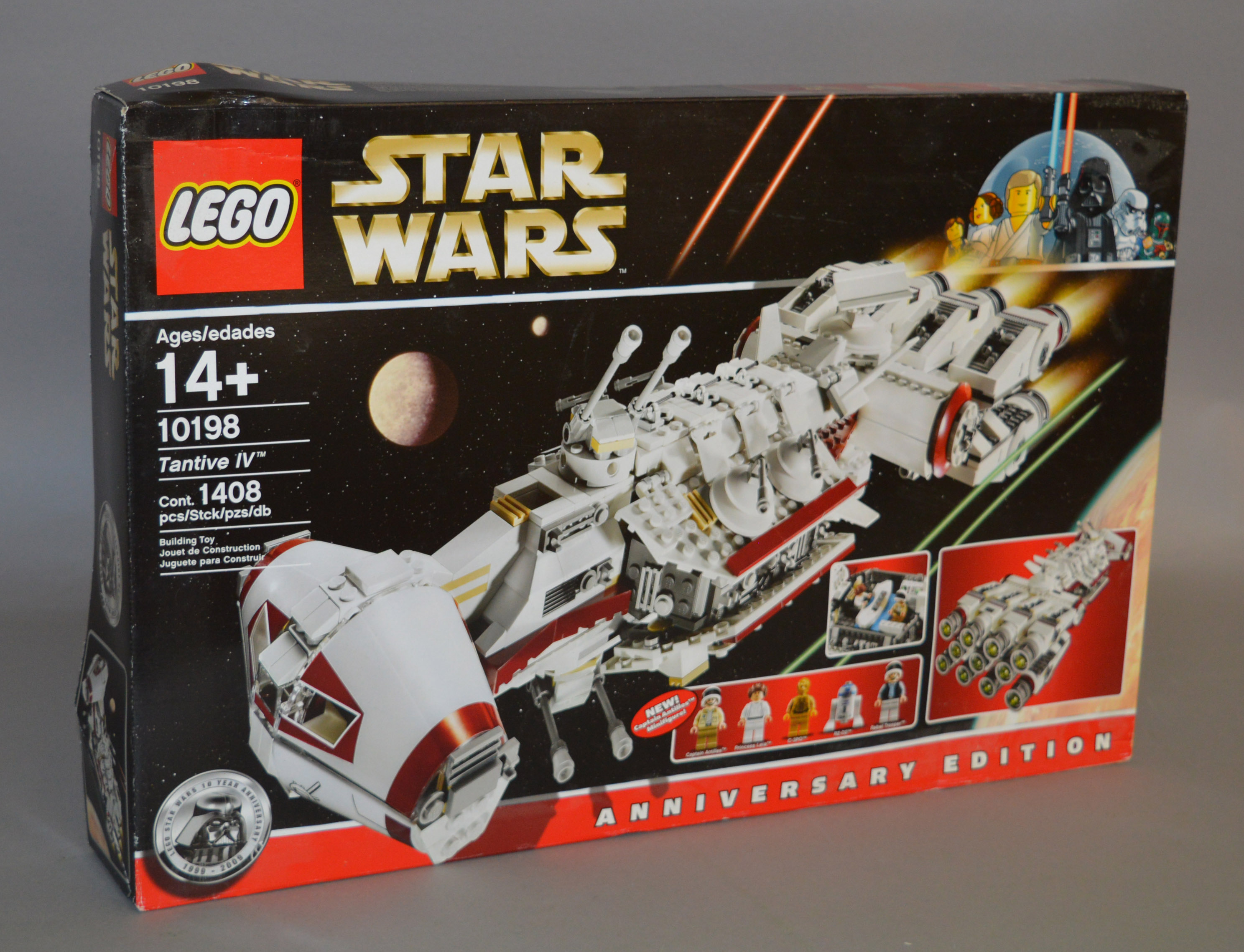 Lego Star Wars 10198 'Tantive IV', sealed in generally G/G+,
