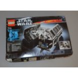 Lego Star Wars 10175 'Tie Advanced', in generally F box with some creasing and undulation.