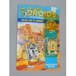 Kenner Star Wars Droids R2-D2 (Artoo-Detoo) 3 3/4" action figure.