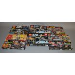 10 x Lego Star Wars sets: two 6208; 10186; 7258; 7250; 6207; two 6205; 75000; 75001.