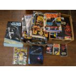 A very good quantity of Star Wars related publications contained in two boxes including a 'Star