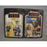 Two Palitoy Star Wars Return of the Jedi 3 3/4" action figures,