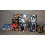 A quantity of Star Wars related items, mainly packaged, including an 'Episode I Darth Maul Chair',