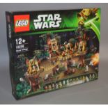 Lego Star Wars 10236 'Ewok Village', sealed in G+ box with some undulation.