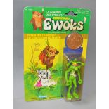 Kenner Star Wars Ewoks Dulok Shaman 3 3/4" figure.