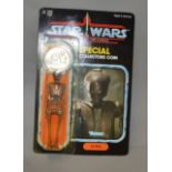 Kenner Star Wars The Power of the Force EV-9D9 3 3/4" action figure, one of the 'last 17'.