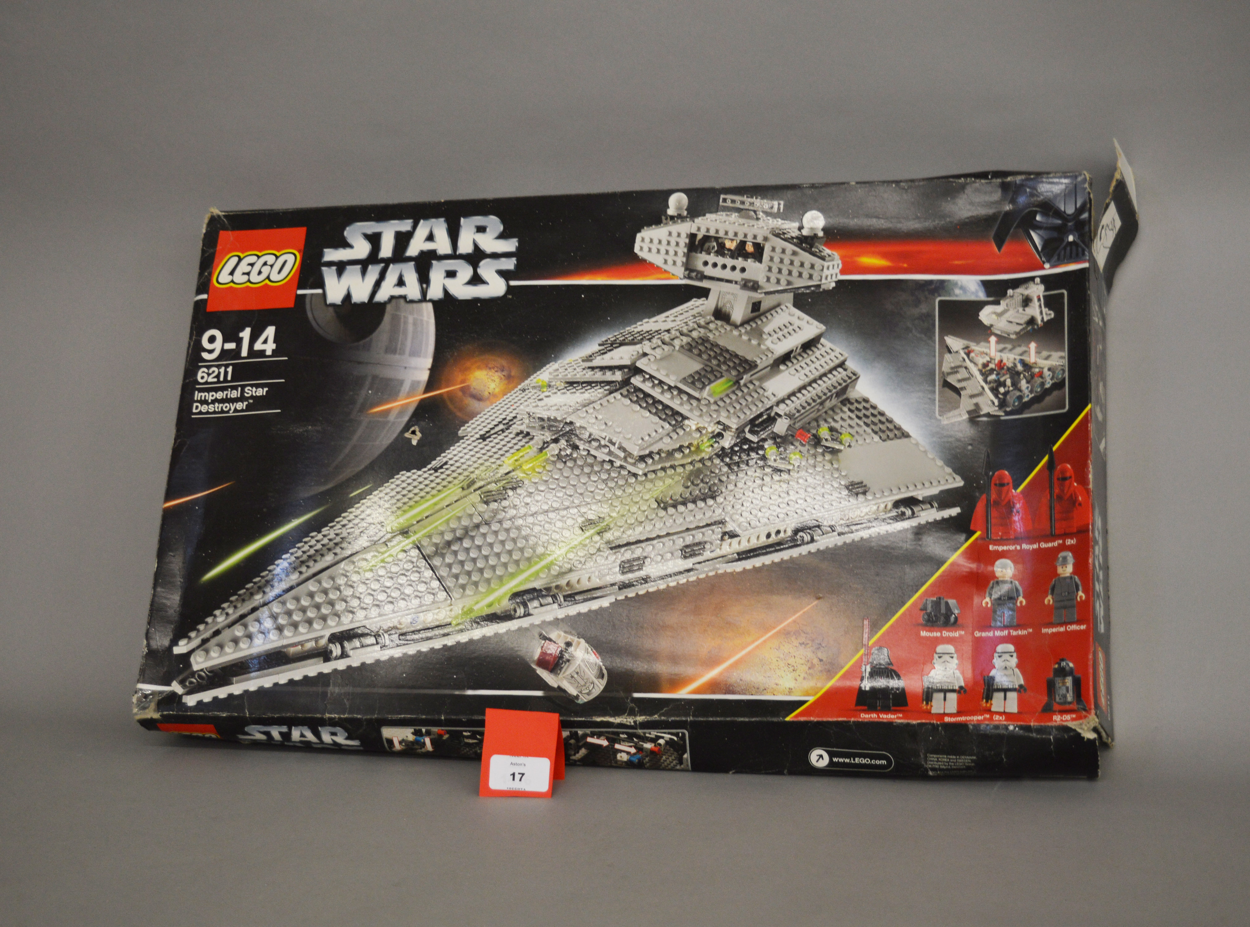 Lego Star Wars 6211 Imperial Star Destroyer. In F box, opened, not checked if complete.