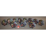 11 x Hasbro Star Wars Chocolate Mpire M&Ms action figures. All carded, VG.