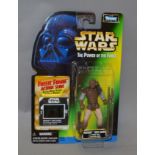 Kenner Star Wars Power of the Force 2 Weequay Skiff Guard with Force Pike and Blaster Rifle on