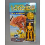 Kenner Star Wars Droids C-3PO (See-Threepio) 3 3/4" action figure.