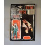 Palitoy Star Wars Return of the Jedi A-wing Pilot 3 3/4" figure, one of the last 17,