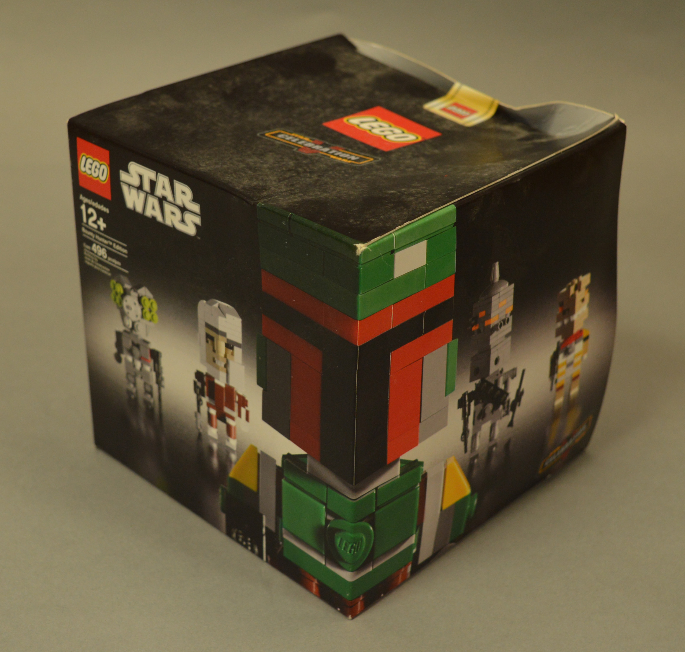 Lego Cube Dude Star Wars Celebration V Bounty Hunter Edition, ltd.ed. 266/2000.