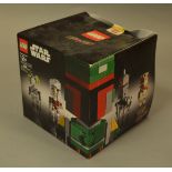 Lego Cube Dude Star Wars Celebration V Bounty Hunter Edition, ltd.ed. 266/2000.