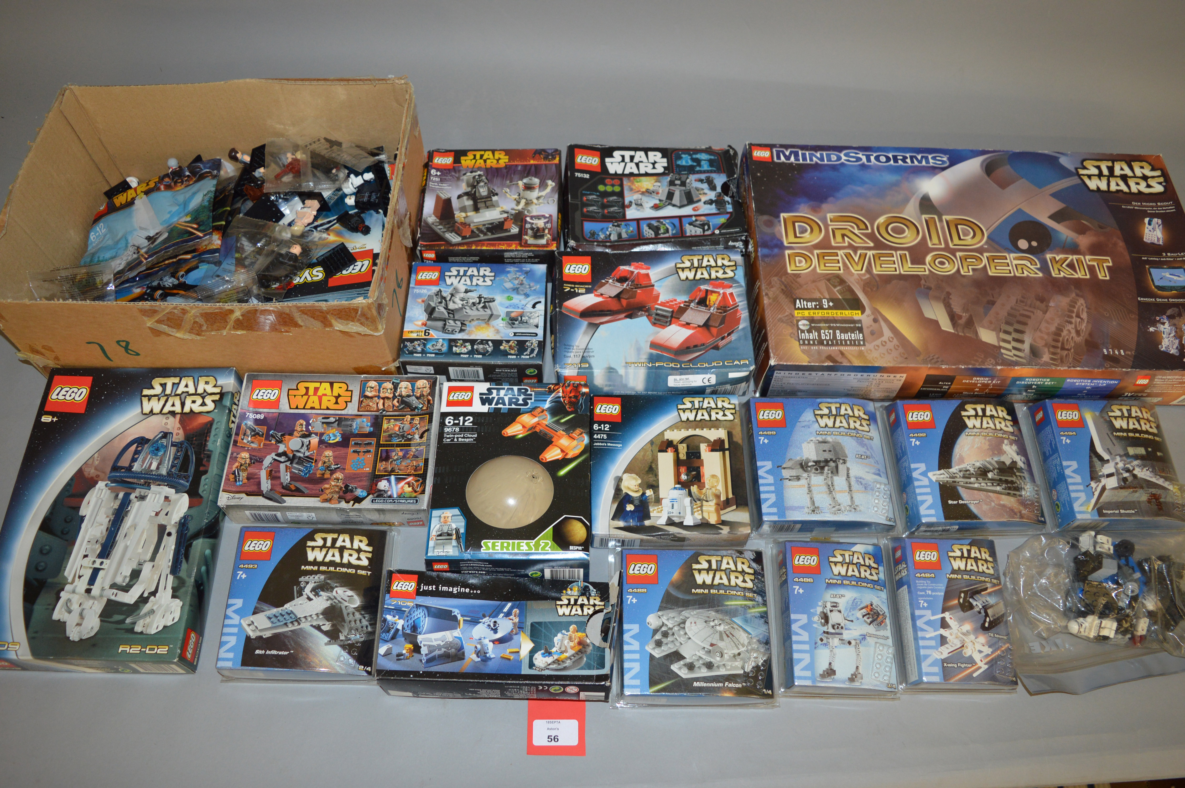 Good quantity of Lego Star Wars sets, contents not checked, includes: 9748; 8009; 75809; etc.