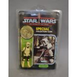 Kenner Star Wars The Power of the Force Biker Scout 3 3/4" action figure.