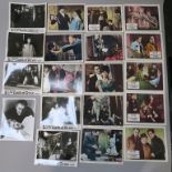 A collection of British Front of House lobby cards including Edgar Allen Poe's "Tales of Terror" st