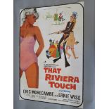 Collection of film posters including Morecambe and Wise in "That Riviera Touch" UK one sheet film