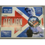"The Italian Job" 1999 UK Quad re-release film poster in rolled double-sided condition starring