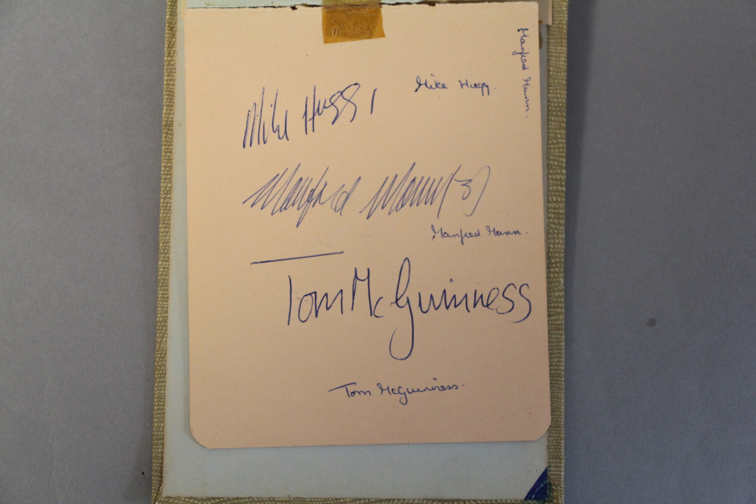 An Autograph book collected by a lady called Jill F whose full name and address appears in the book - Image 16 of 17