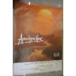 "Apocalypse Now" French rolled condition film poster directed by Francis Ford Coppola starring