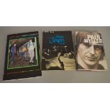 Signed book in silver pen on cover, plus The Jam; a beat concerto signed by Paul Weller,