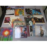 Vinyl records including LPs including Aretha Franklin, Archie Bell & the Drells,
