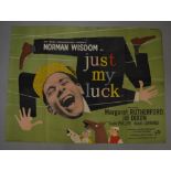 Norman Wisdom collection of three film posters to include Man of the Moment (Quad),