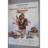 2 Octopussy James Bond French cinema posters comprising one full colour french grande with superb