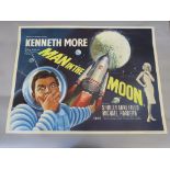 "Man in the Moon" Original UK Quad film poster starring Kenneth More printed in England by The