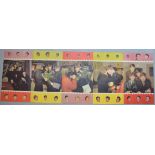 The Beatles 1960s advertising wall panel poster "Boyfriends Big Beat Extra A Complete review of the