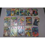 Batman DC comics including Batman #232 (with cover stamp), plus 173, 188, 193, 202, 247, 248, 250,