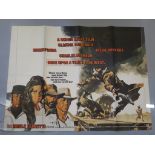"Once upon a Time in the West" British Quad film poster 30 x 40 inch folded,