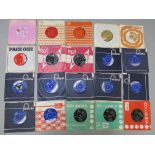 20 x 7 inch singles inc The Yardbirds Columbia DB7928 - Over Under, DB7499 - For Your Love,