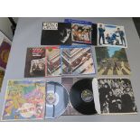 The Beatles LP records including Rare Beatles on Phoenix PHX 1011,