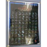6 Selwyn browsers inc 32 x 42 inch for Quad size posters inc Star Trek Klingon Academy commercial