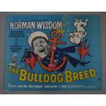 Norman Wisdom collection of film posters to include On the Beat (Us One Sheet),