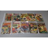11 1960s Fantastic Four Marvel comics inc nos 27 (June 1964) 1st Dr Strange x-over, 30 (1st Diablo),