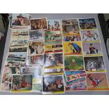 A collection of British FOH Lobby cards 8 x 10 inch inc Walt Disney "Mary Poppins" 4 cards,