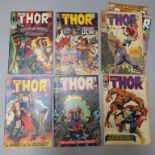 The Mighty Thor #127 - 1st app Pluto, 131, 135, 136 (1967 re-intro Sif), 137, 140, 278 & 291,