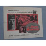 The Dam Busters US half sheet from 1955 starring Richard Todd and Michael Redgrave,