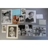 Carry On films signed photos including signatures by Sid James,