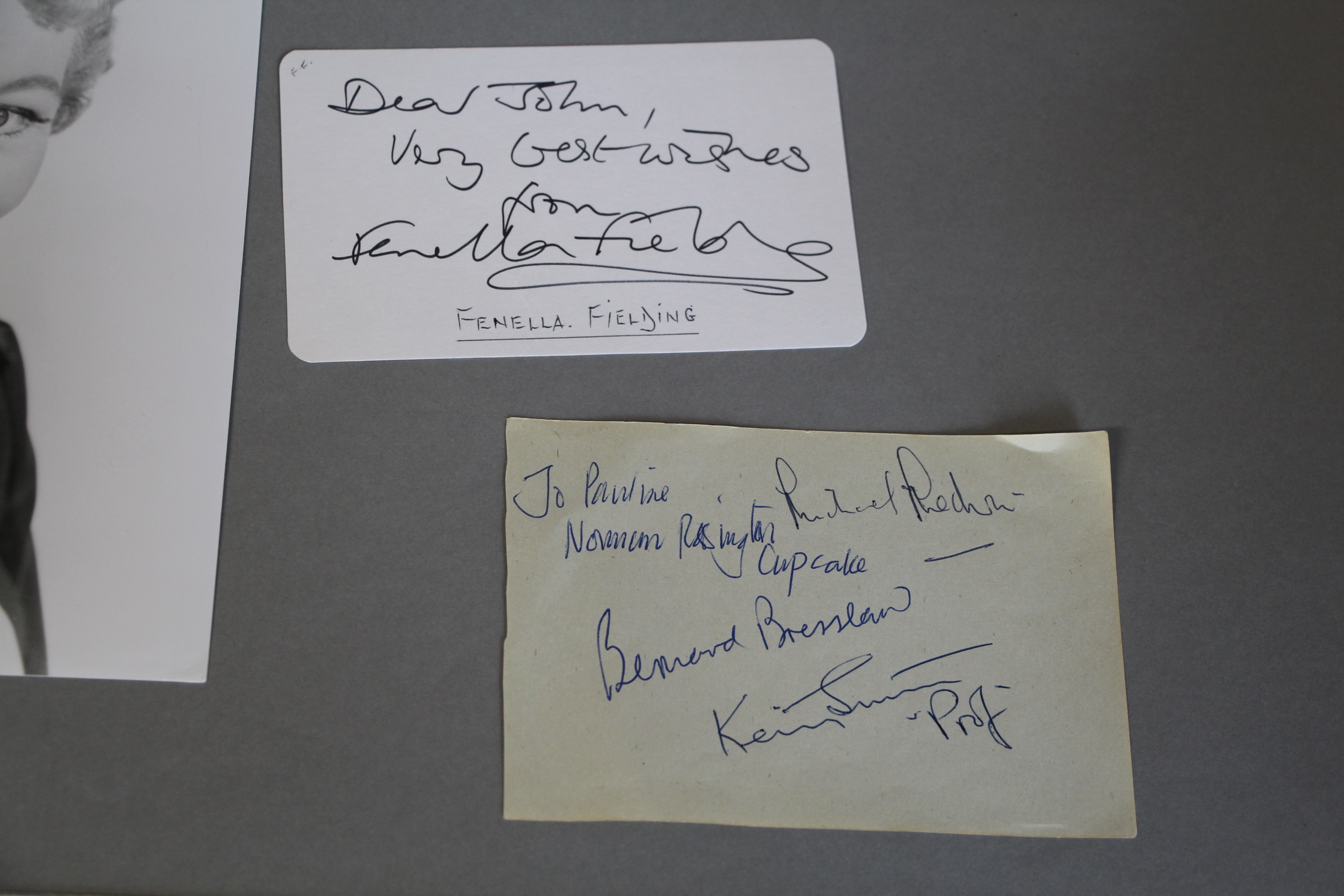 Carry On films signed photos including signatures by Sid James, - Image 3 of 4