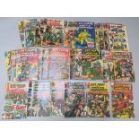 44 Sgt Fury and his Howling Commandos Marvel comics nos 19, 20, 23, 24, 25, 29, 30, 31, 32, 33, 34,